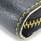 LOUIS VUITTON Long Wallet Purse M93029 leather black Suhari Zippy wallet Women Used Authentic
