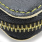 LOUIS VUITTON Long Wallet Purse M93029 leather black Suhari Zippy wallet Women Used Authentic
