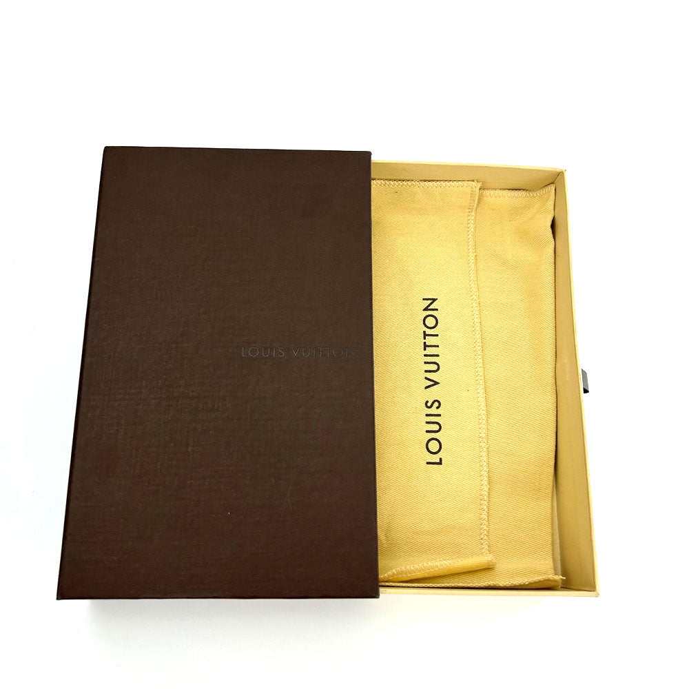 LOUIS VUITTON Long Wallet Purse M93029 leather black Suhari Zippy wallet Women Used Authentic