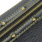 LOUIS VUITTON Long Wallet Purse M93029 leather black Suhari Zippy wallet Women Used Authentic