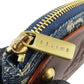 CELINE Coin case Denim, Leather blue Macadam Women Used Authentic