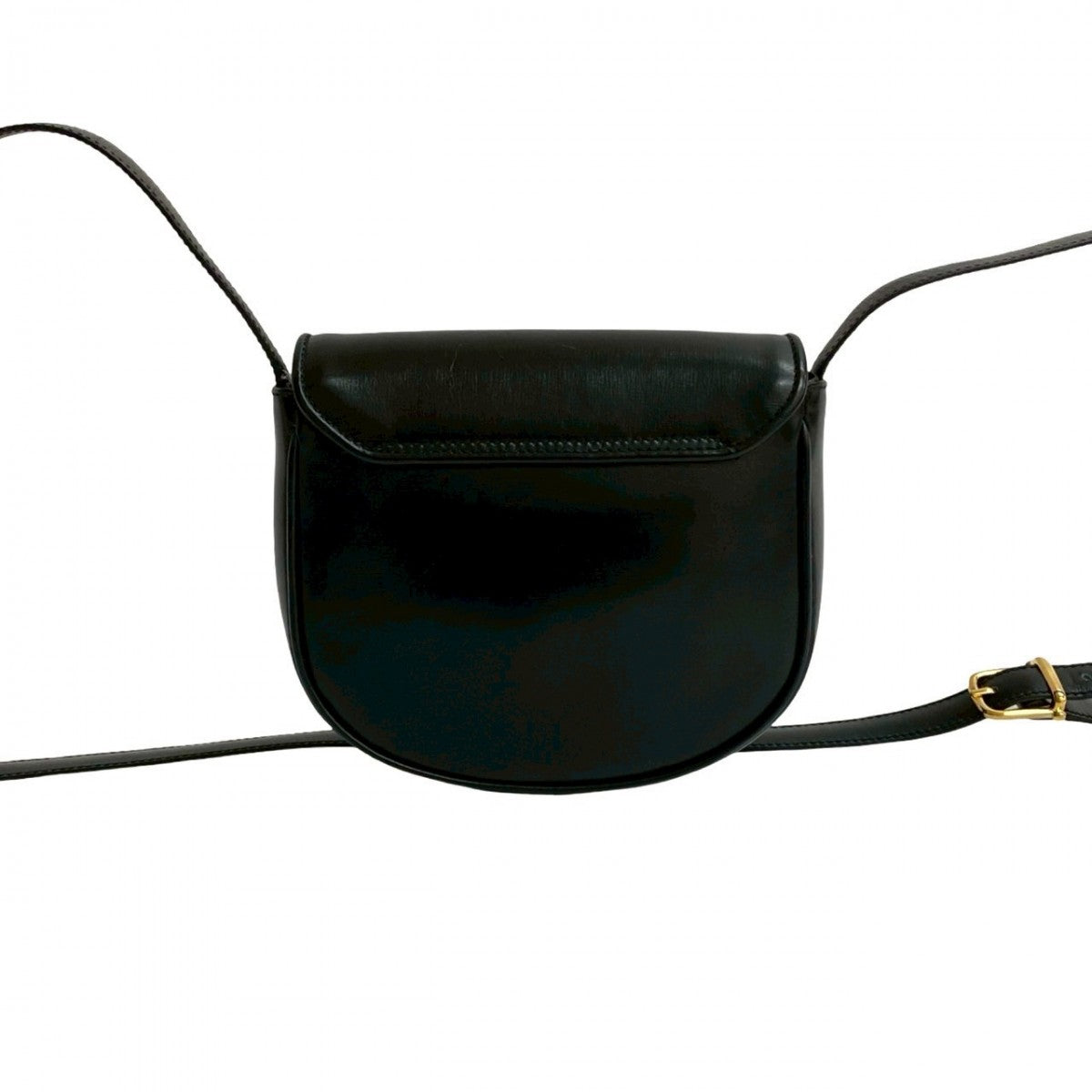 CELINE Shoulder Bag leather black