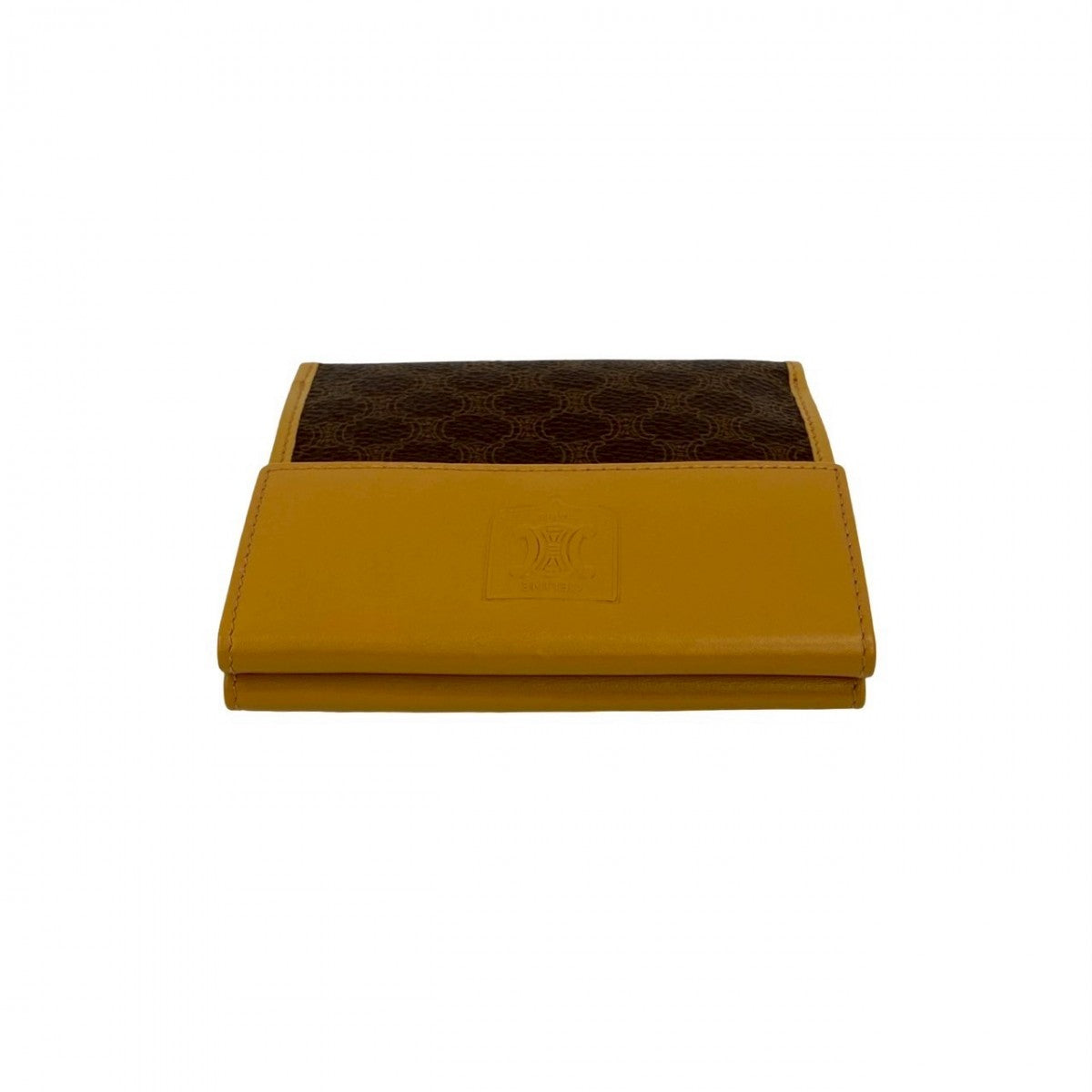 CELINE Bifold Wallet leather Brown