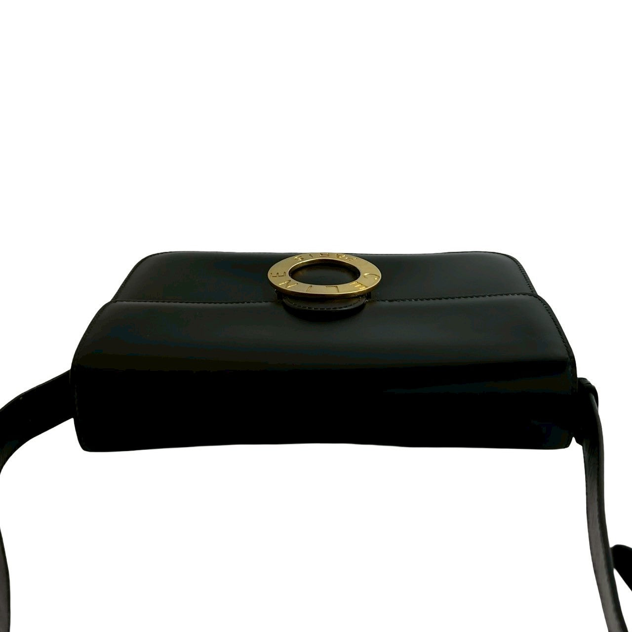 CELINE Shoulder Bag leather black