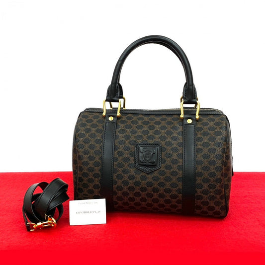 CELINE Shoulder Bag leather black