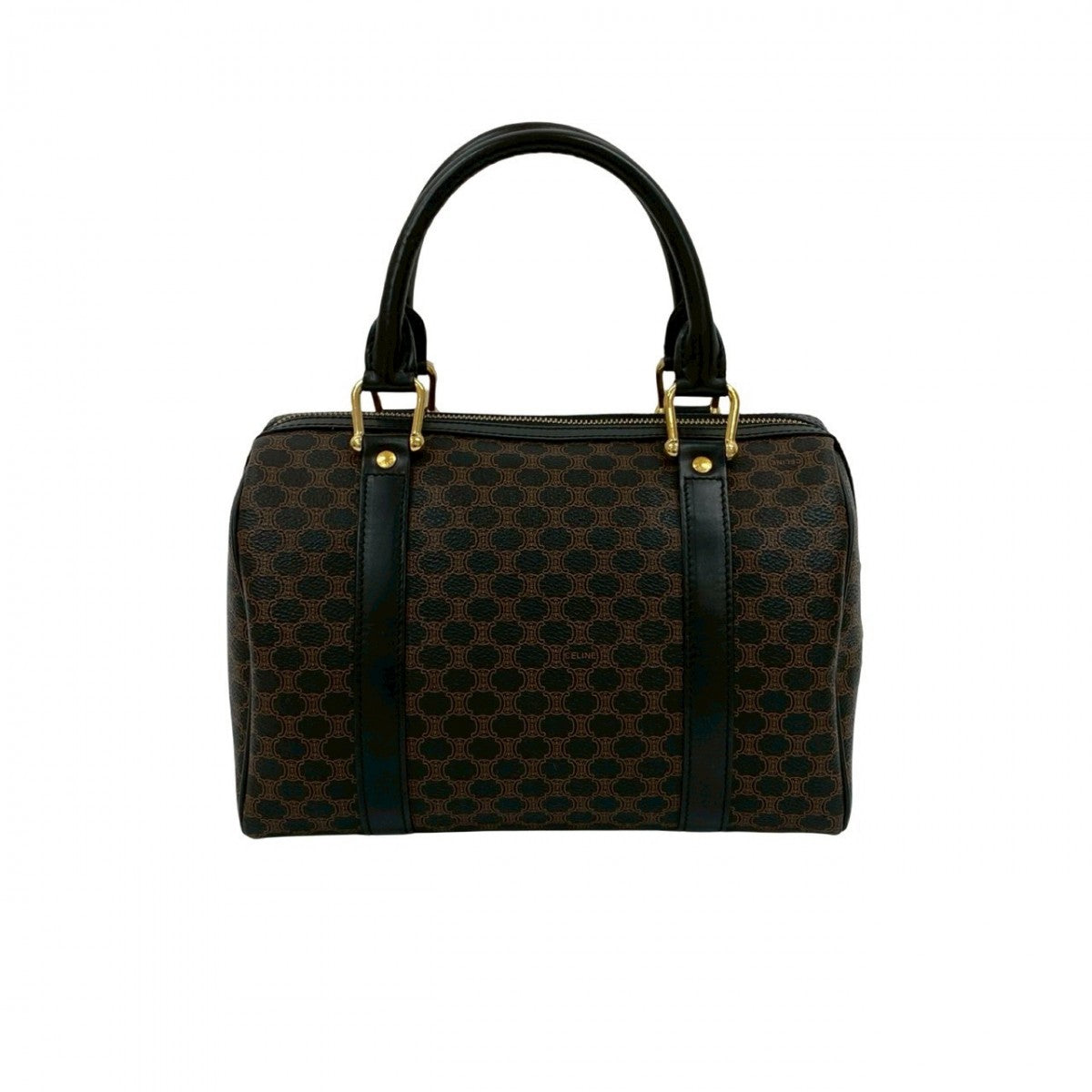 CELINE Shoulder Bag leather black