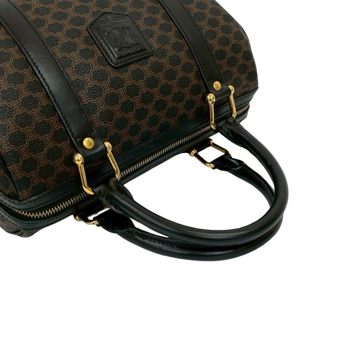 CELINE Shoulder Bag leather black
