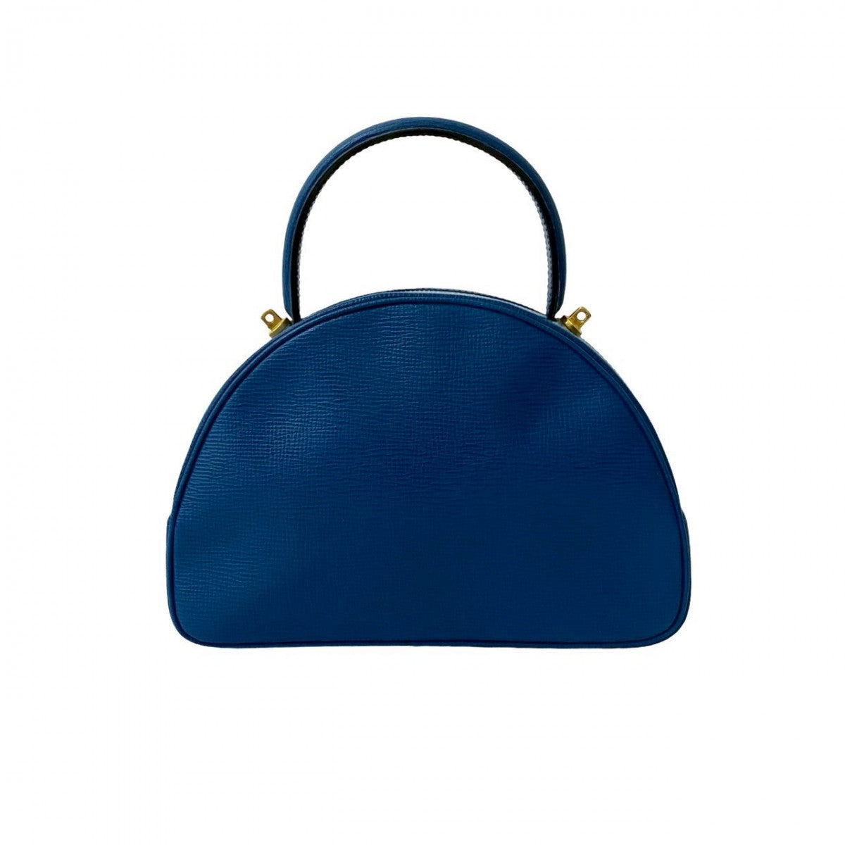 CELINE Shoulder Bag leather blue