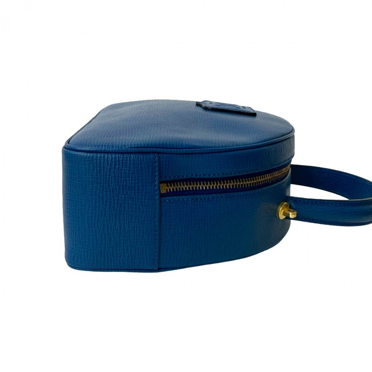 CELINE Shoulder Bag leather blue