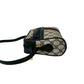GUCCI Shoulder Bag leather Navy Sherry line