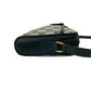 GUCCI Shoulder Bag leather Navy Sherry line