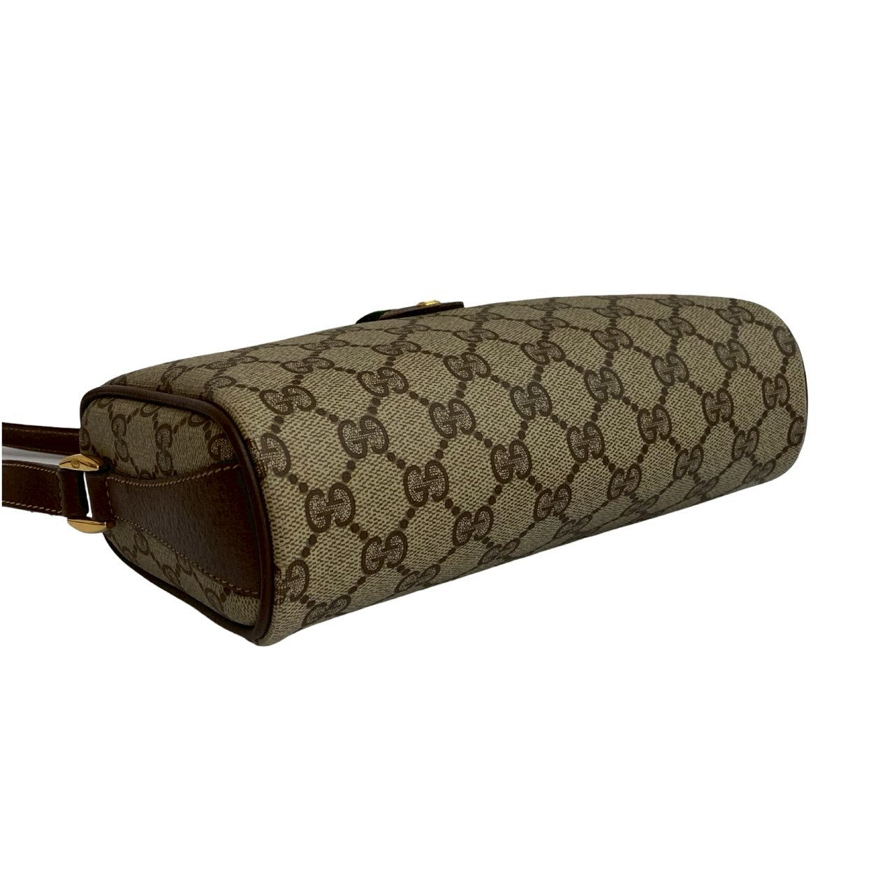 GUCCI Shoulder Bag leather Brown Sherry line