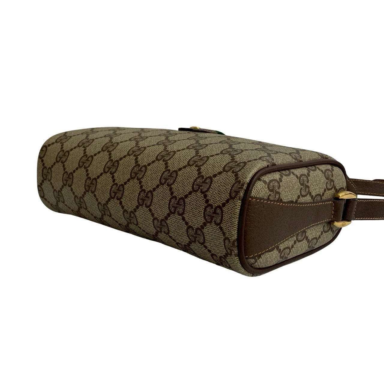 GUCCI Shoulder Bag leather Brown Sherry line