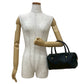 GUCCI Handbag leather black