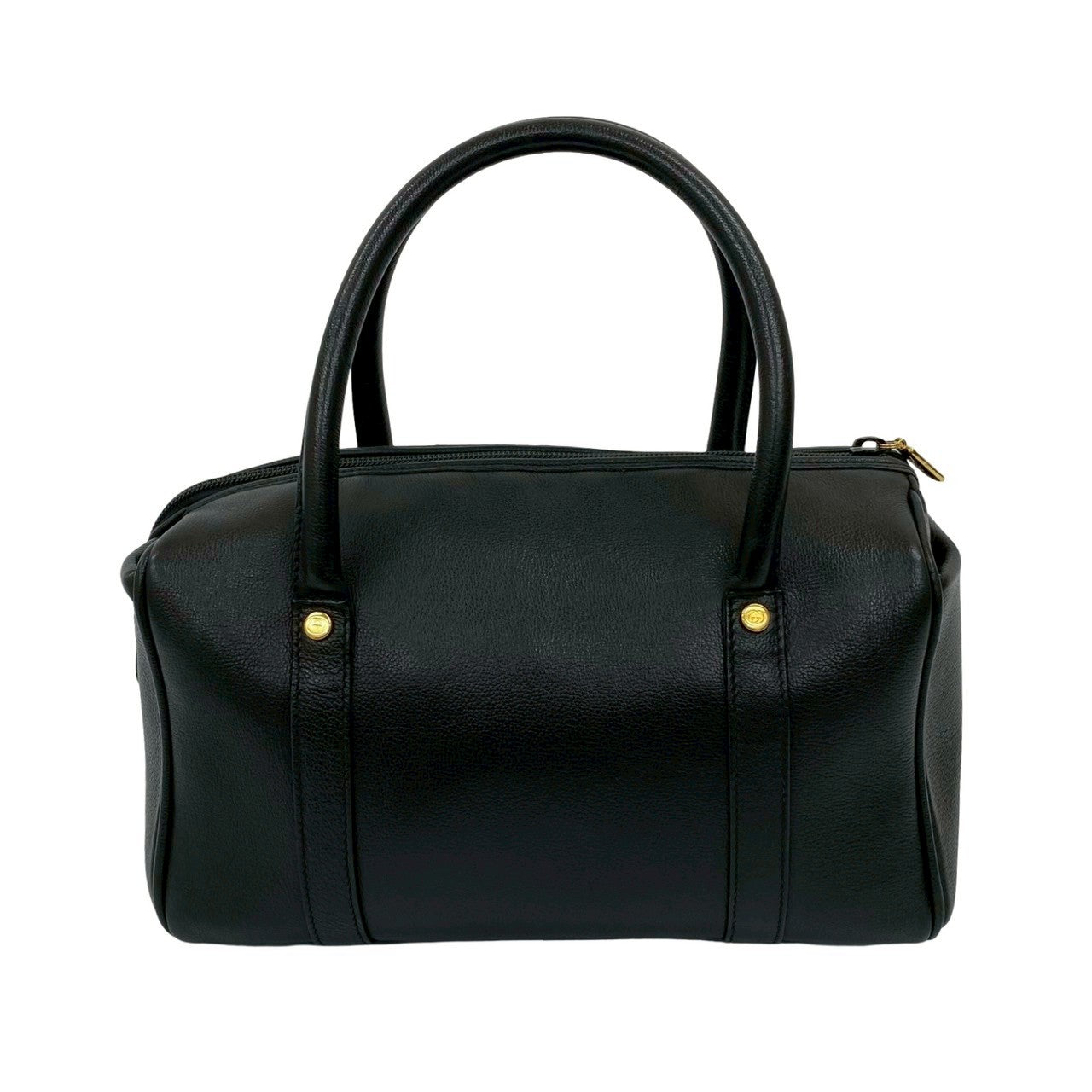 GUCCI Handbag leather black