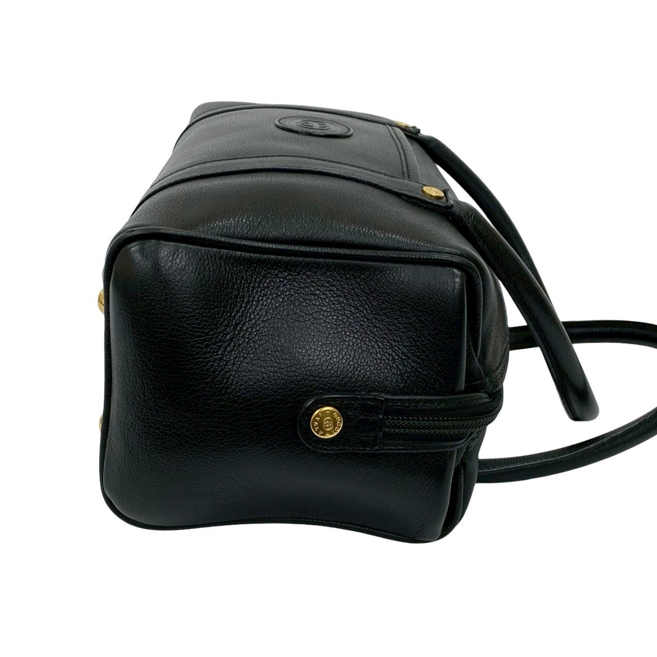 GUCCI Handbag leather black