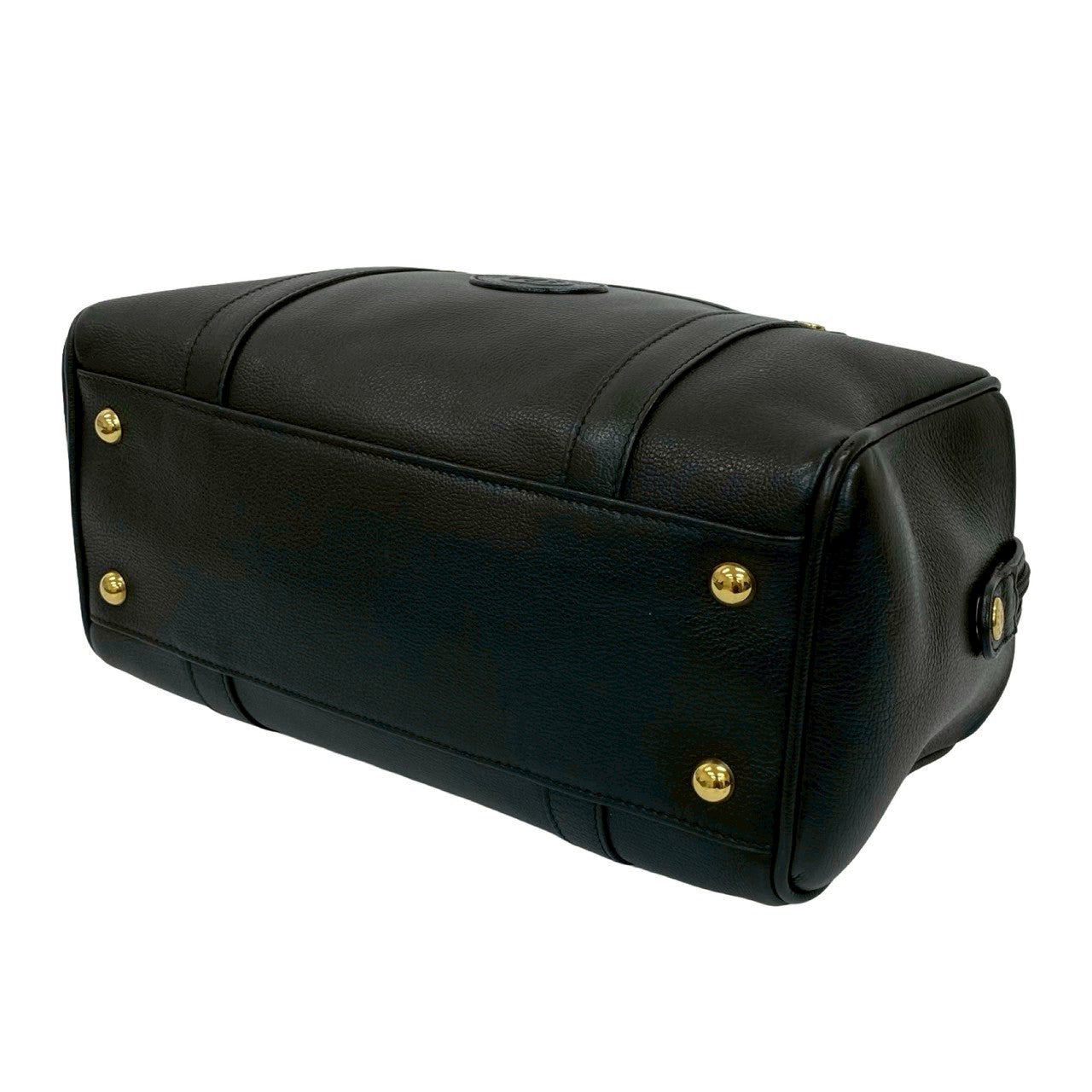 GUCCI Handbag leather black