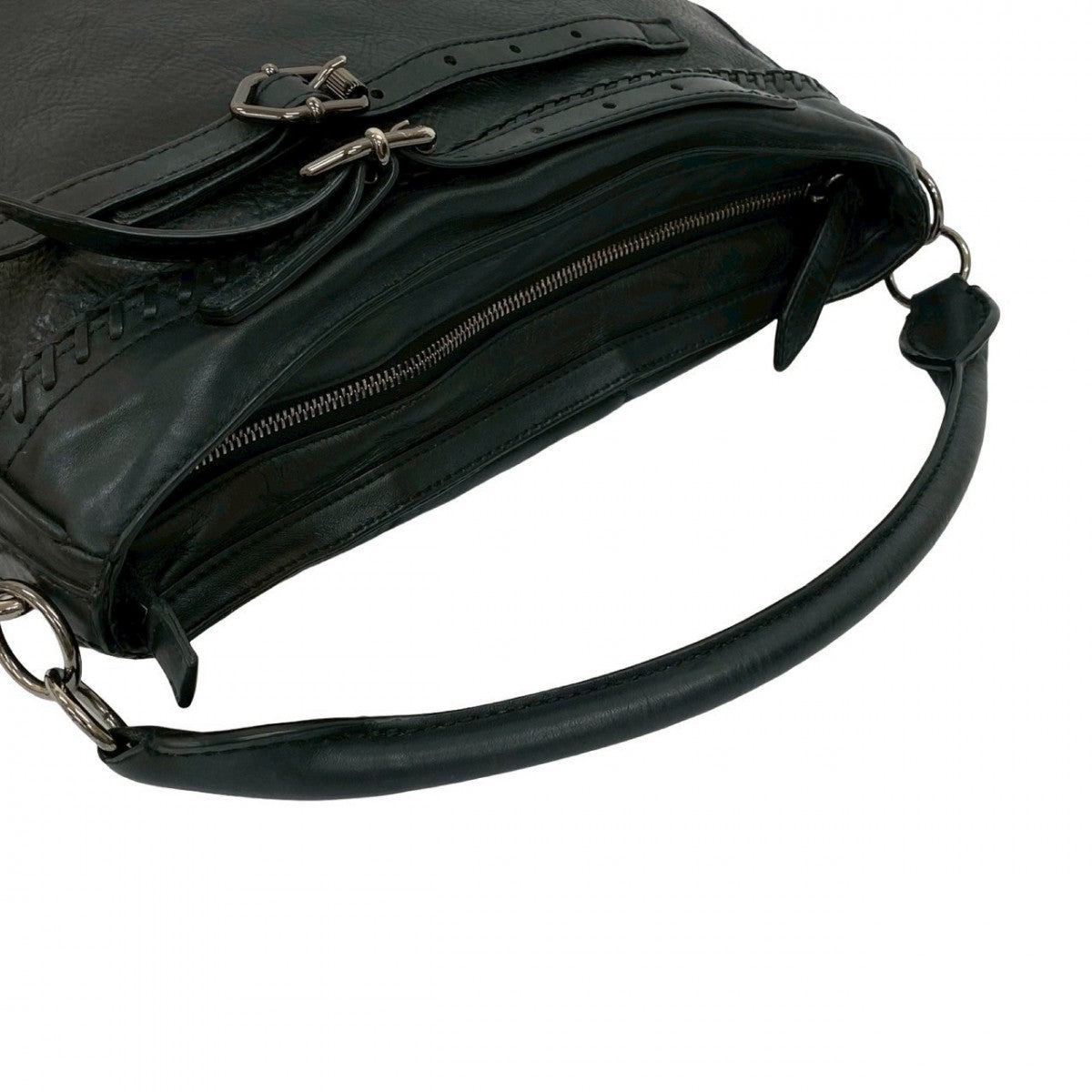 BURBERRY Shoulder Bag leather black