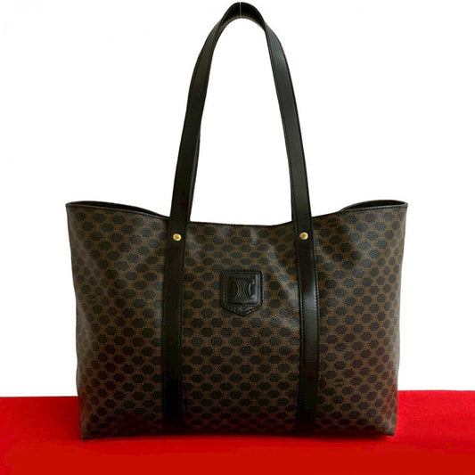 CELINE Tote Bag leather black