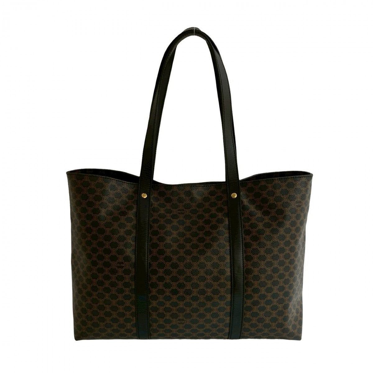 CELINE Tote Bag leather black