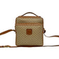 CELINE Shoulder Bag leather beige