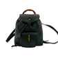 GUCCI Backpack leather black Bamboo
