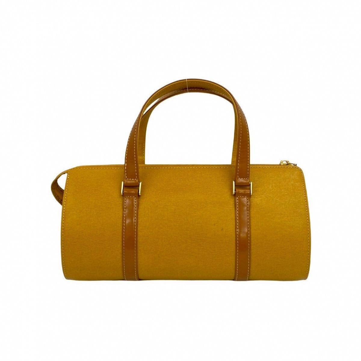 BURBERRY Handbag leather yellow