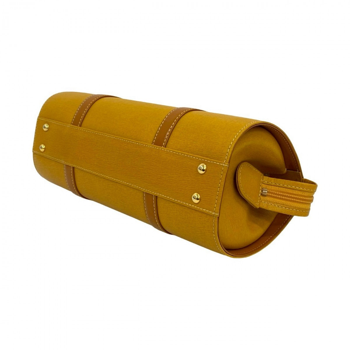 BURBERRY Handbag leather yellow