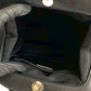 PRADA Handbag leather black Evening Bear