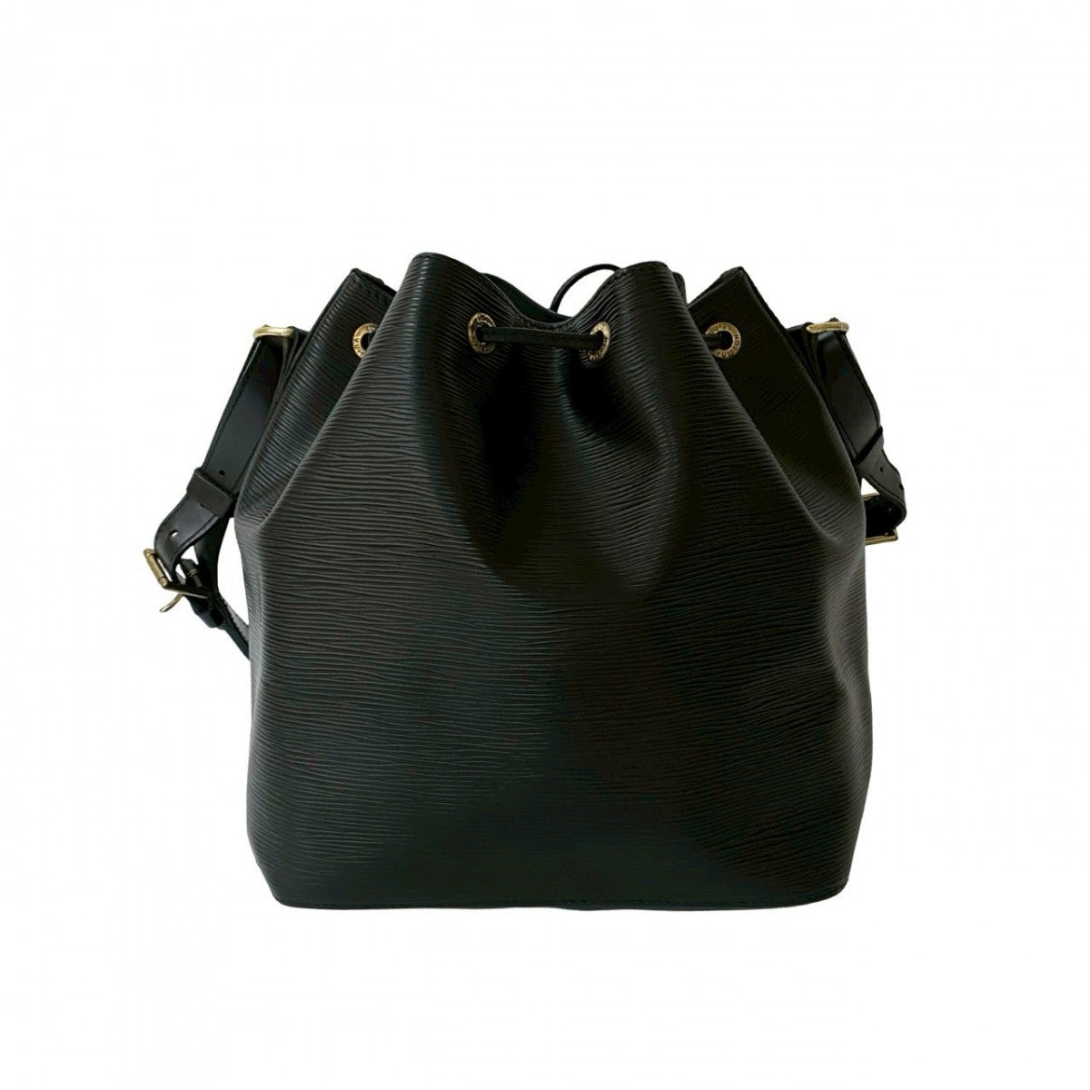 LOUIS VUITTON Shoulder Bag Epi Leather black Epi Petit Noe