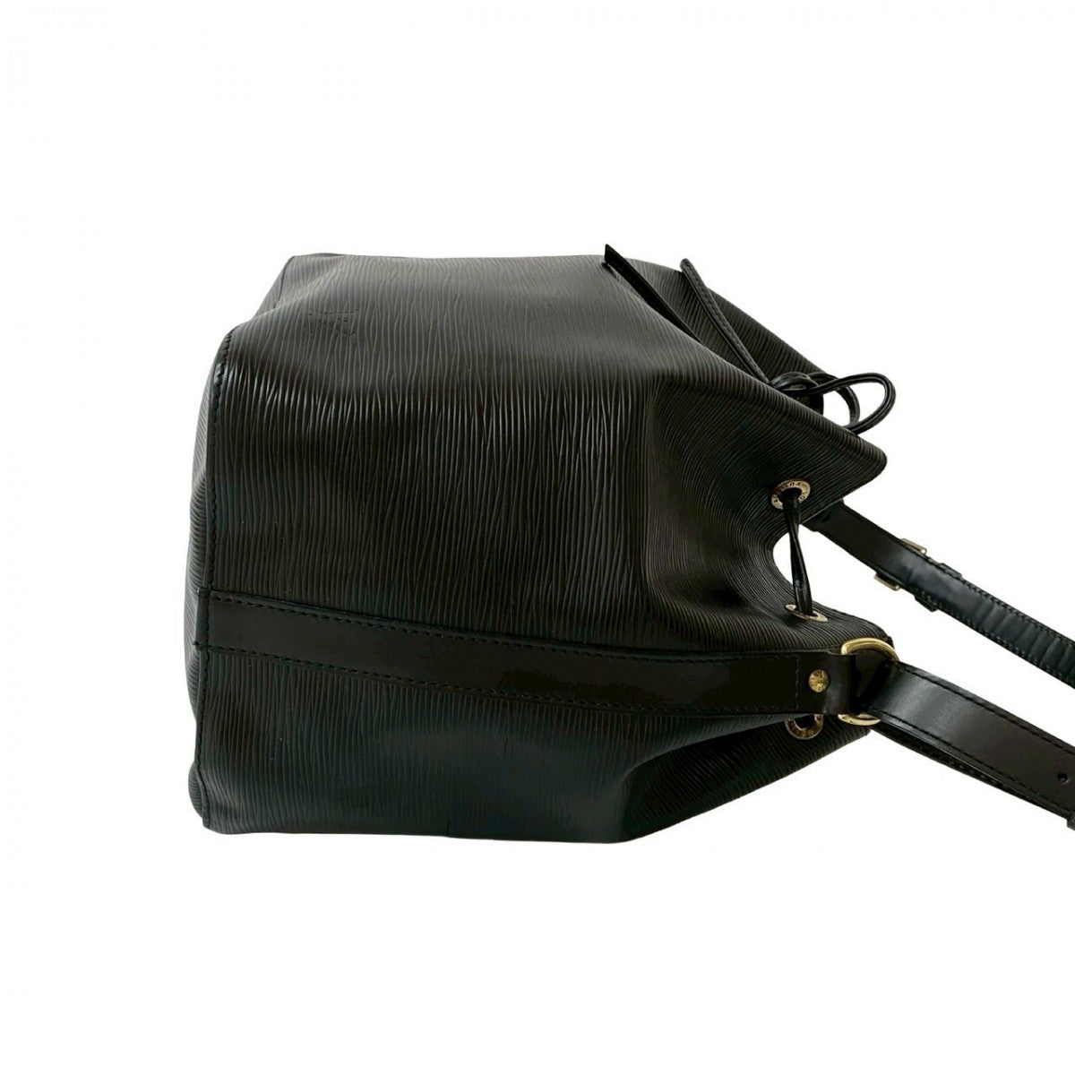 LOUIS VUITTON Shoulder Bag Epi Leather black Epi Petit Noe