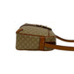 CELINE Shoulder Bag leather beige