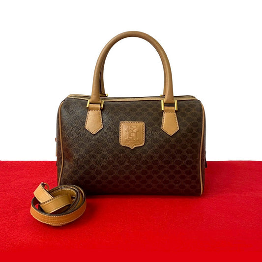 CELINE Shoulder Bag leather Brown