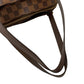 LOUIS VUITTON Tote Bag leather Brown Damier Belem MM