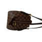 LOUIS VUITTON Tote Bag leather Brown Damier Belem MM