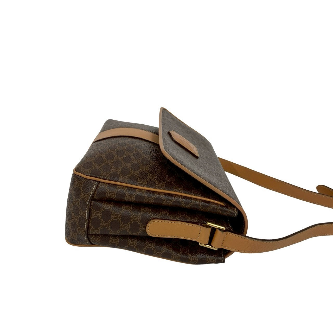 CELINE Shoulder Bag leather Brown