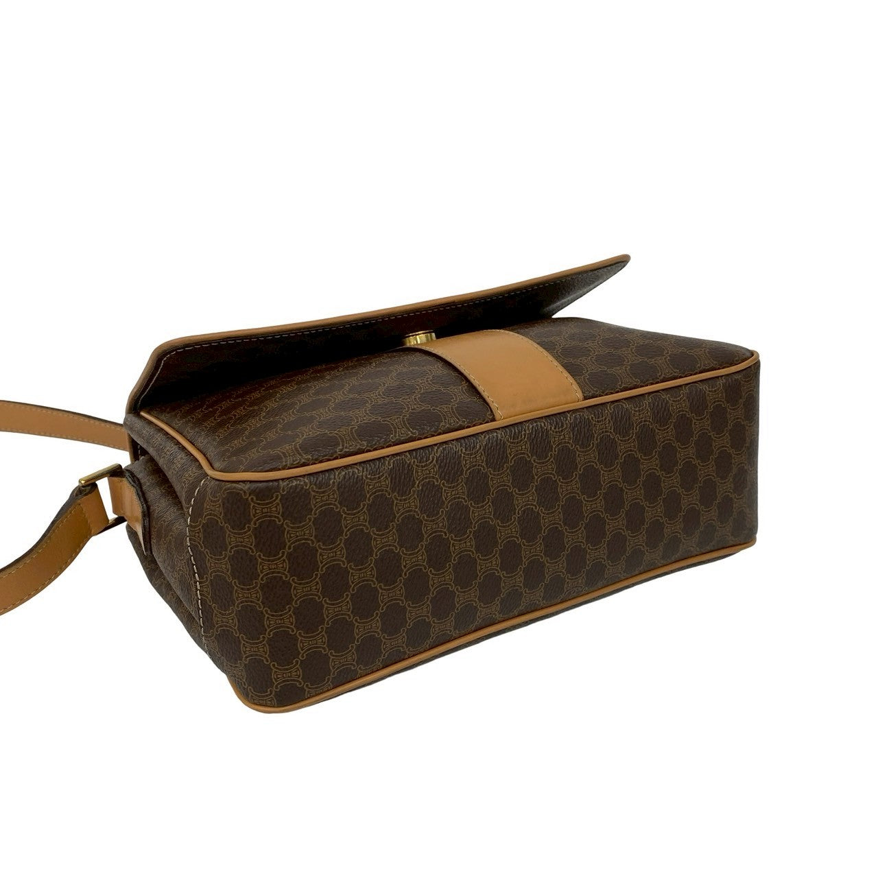 CELINE Shoulder Bag leather Brown