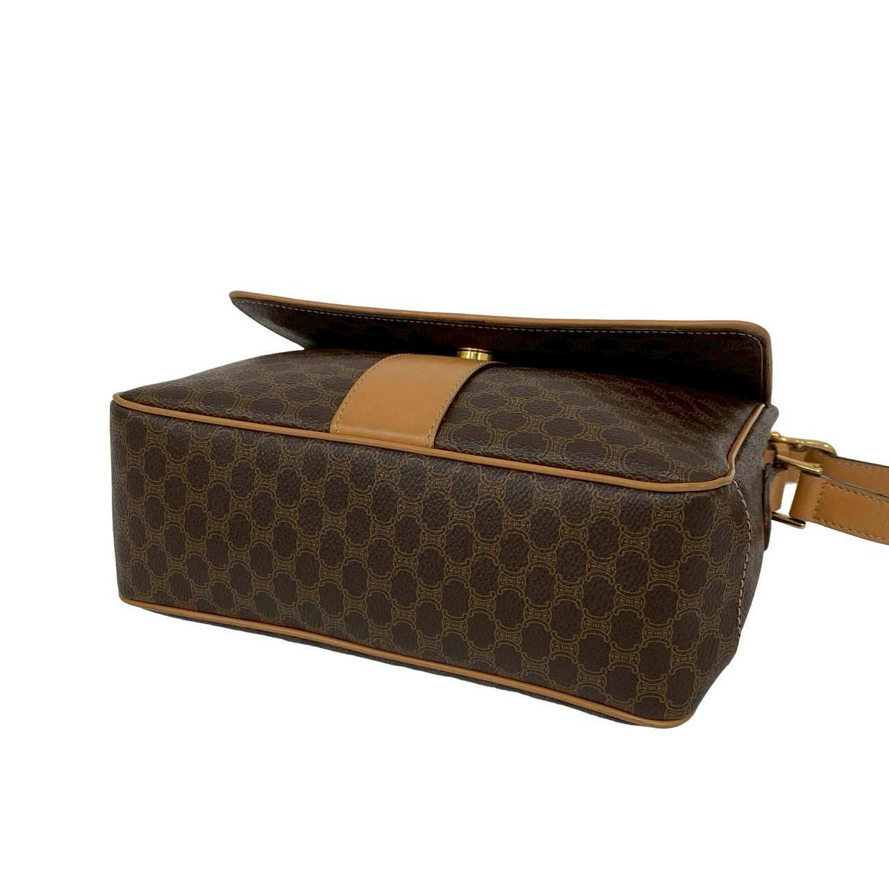 CELINE Shoulder Bag leather Brown