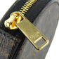 CELINE Coin case 10D222BQ3.38NO PVC, Leather black Triomphe Women Used Authentic