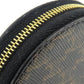 CELINE Coin case 10D222BQ3.38NO PVC, Leather black Triomphe Women Used Authentic