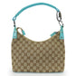 GUCCI Shoulder Bag 115002 GG canvas, leather blue Women Used Authentic