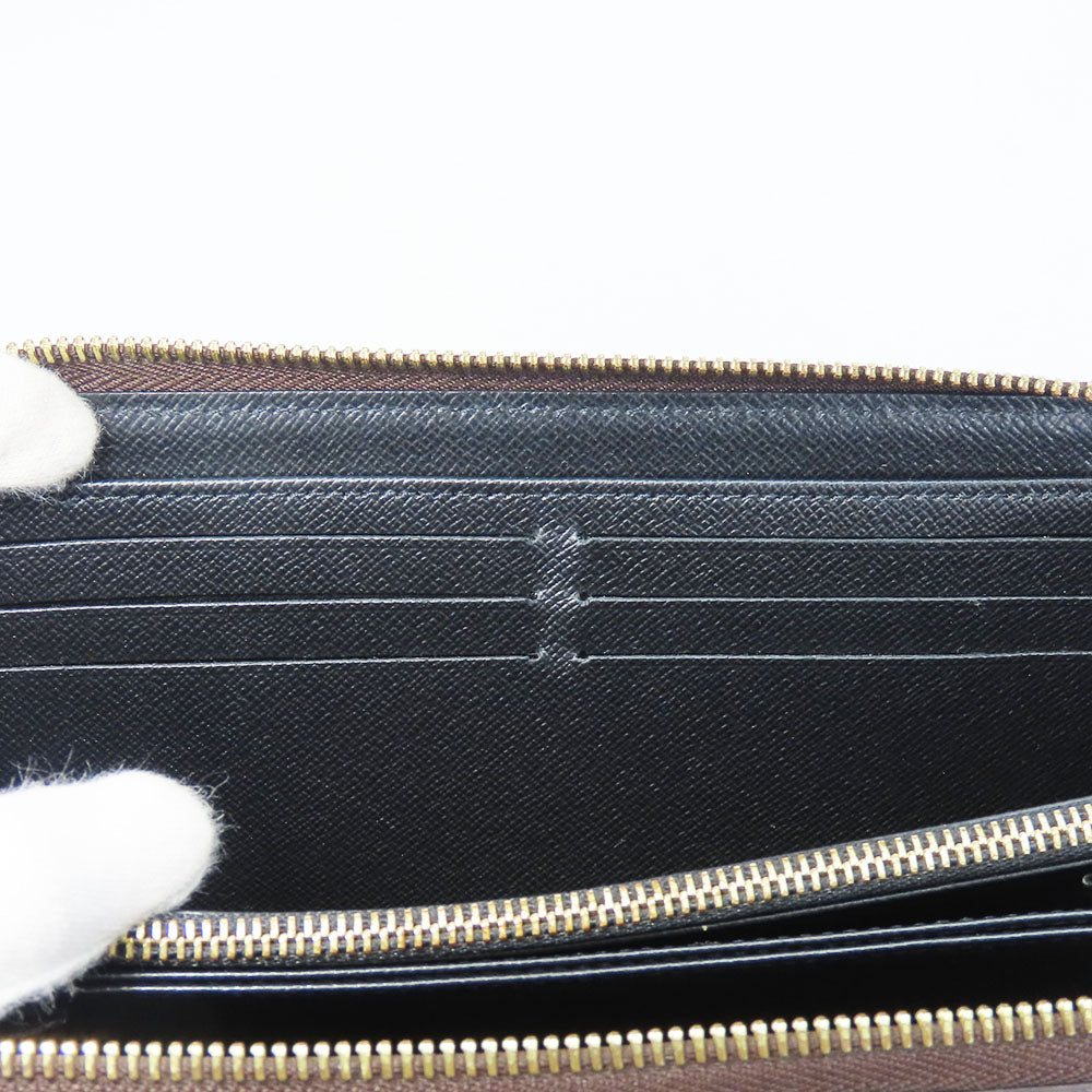 LOUIS VUITTON Long Wallet Purse M69353 Monogram Giant Reverse Brown Zippy wallet Women(Unisex) Used Authentic