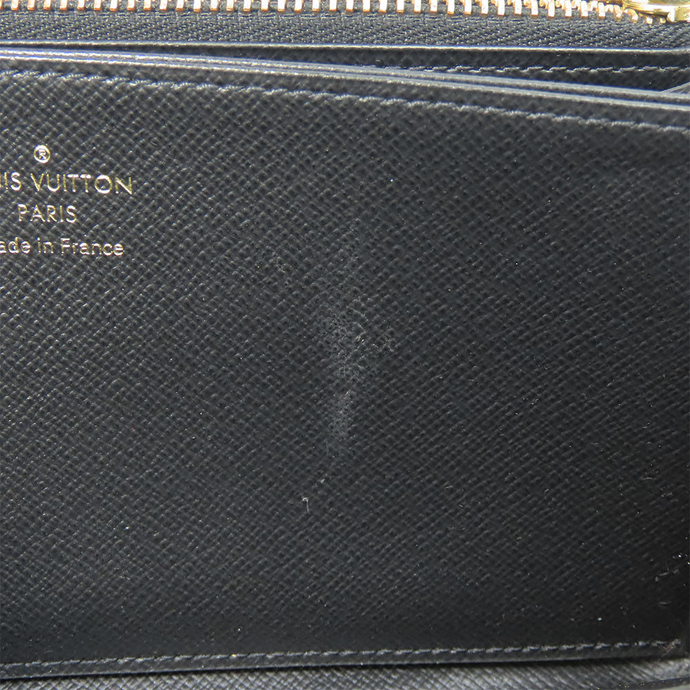 LOUIS VUITTON Long Wallet Purse M69353 Monogram Giant Reverse Brown Zippy wallet Women(Unisex) Used Authentic