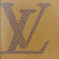 LOUIS VUITTON Long Wallet Purse M69353 Monogram Giant Reverse Brown Zippy wallet Women(Unisex) Used Authentic