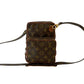 LOUIS VUITTON Shoulder Bag leather Brown Monogram Amazone