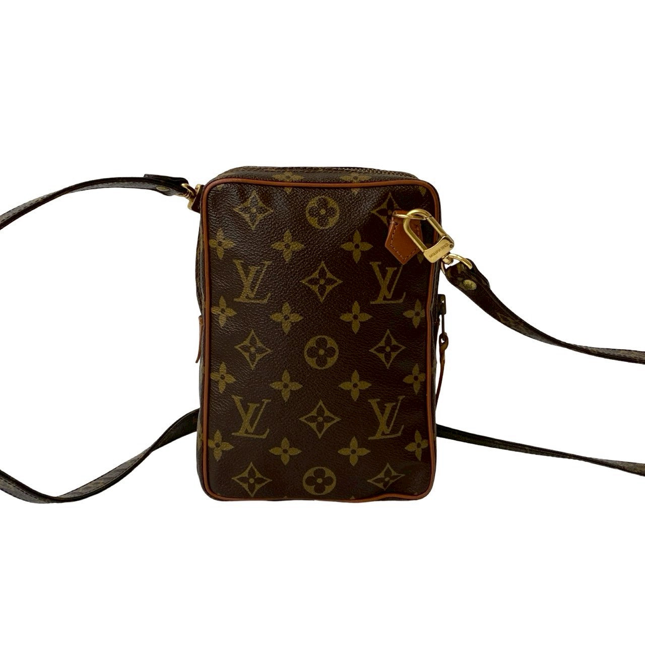 LOUIS VUITTON Shoulder Bag leather Brown Monogram Amazone