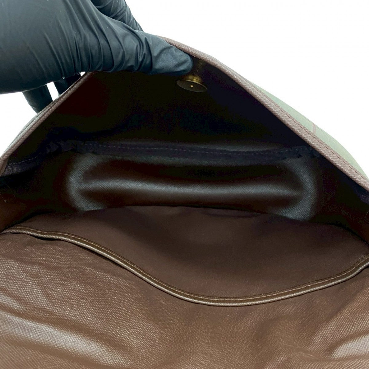 BURBERRY Shoulder Bag canvas Brown
