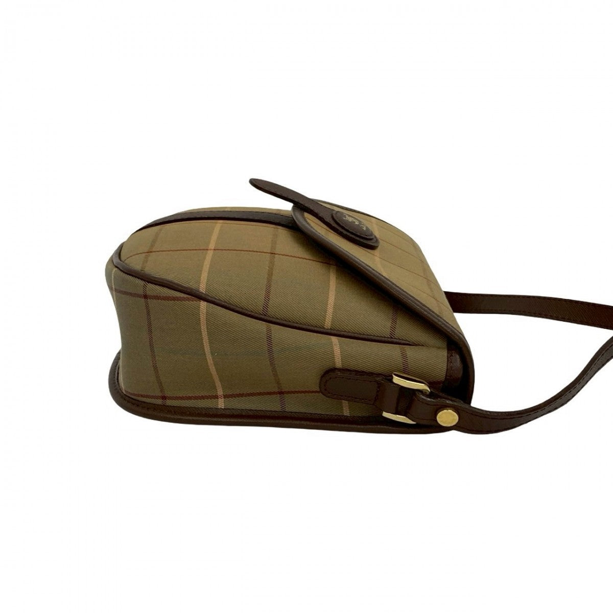 BURBERRY Shoulder Bag canvas Brown