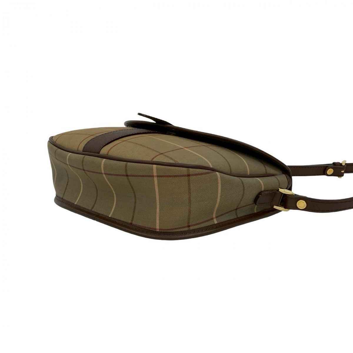 BURBERRY Shoulder Bag canvas Brown