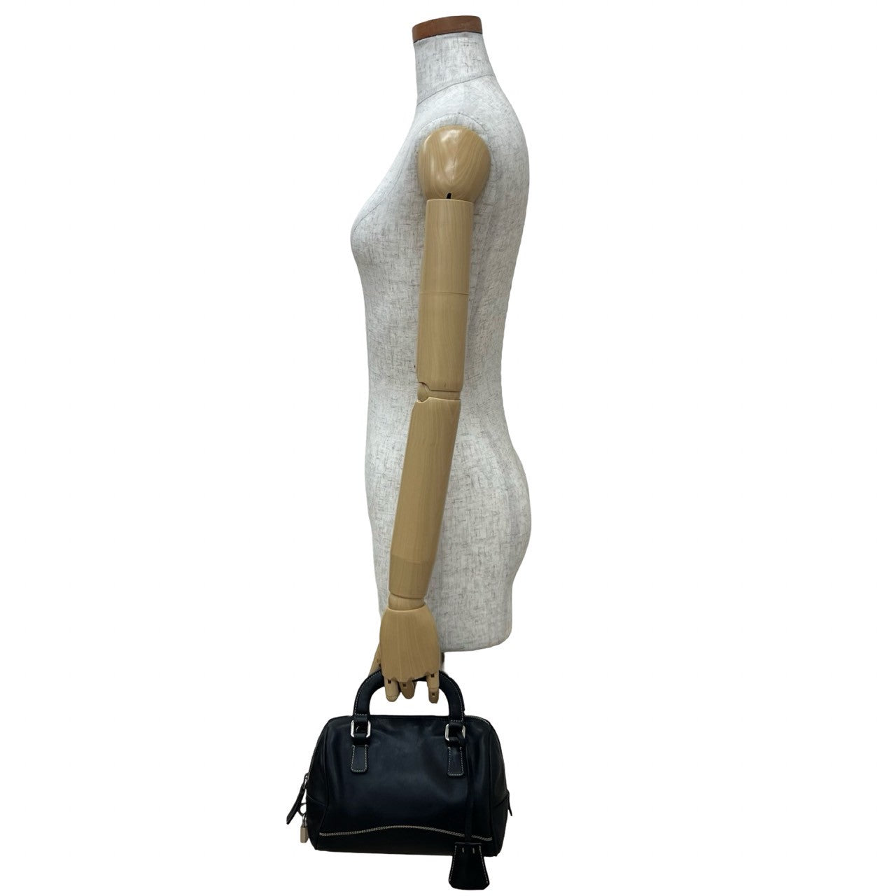 PRADA Handbag leather black
